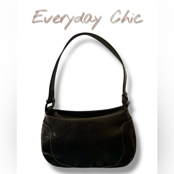 Kenneth Cole Reaction Black Shoulder Bag - Picture 1 of 11